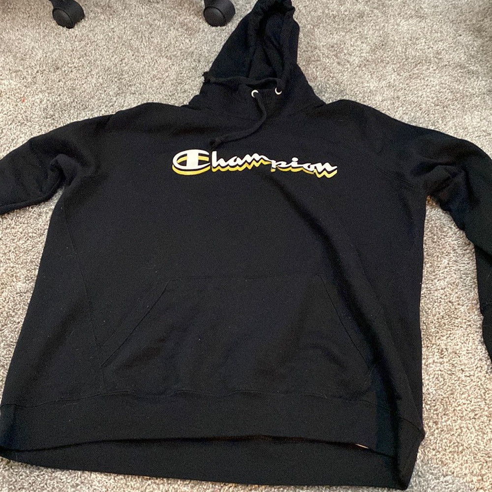 Women’s Champion Black Sweatshirt 2x
